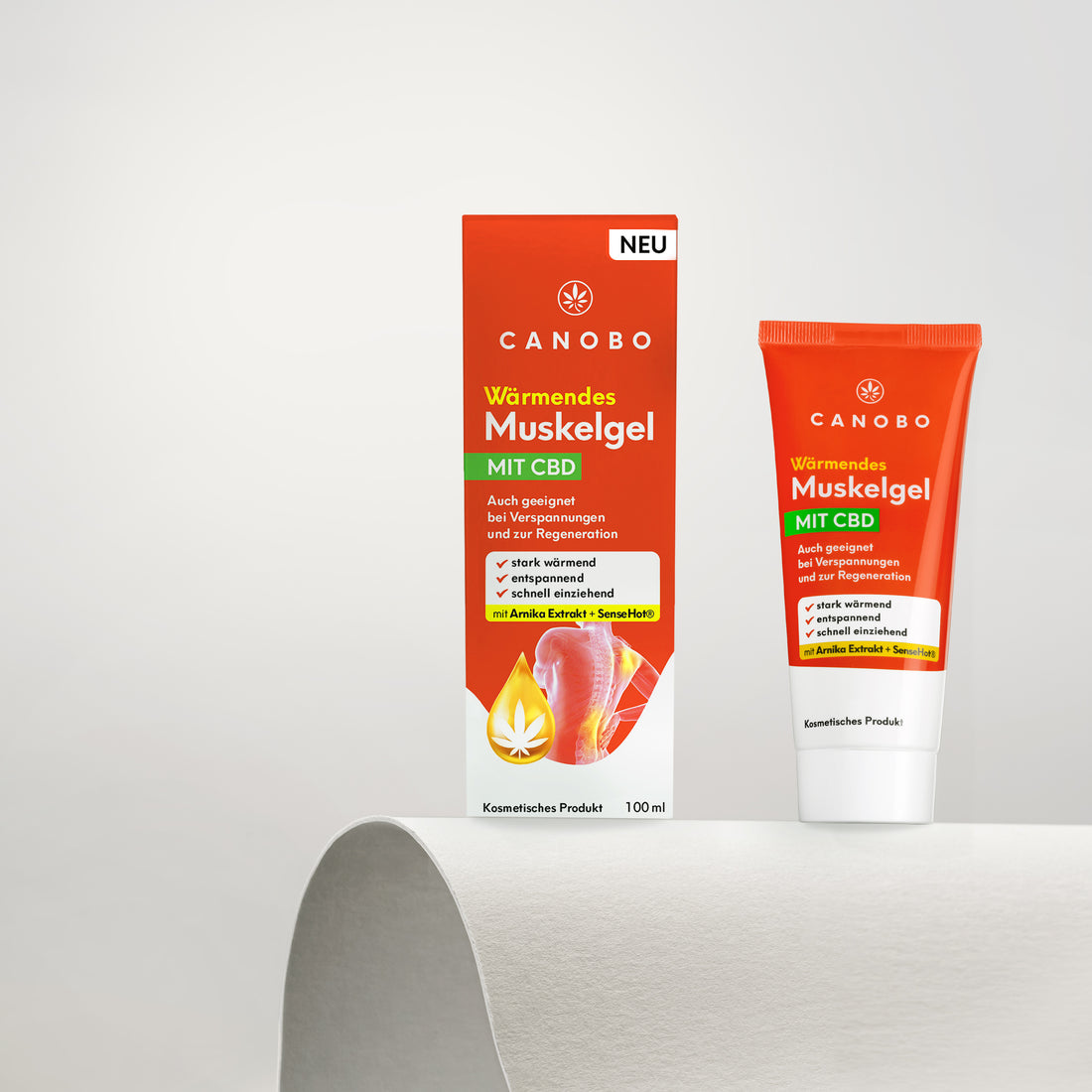 Wärmendes Muskelgel | Mit CBD &amp; Sense Hot®