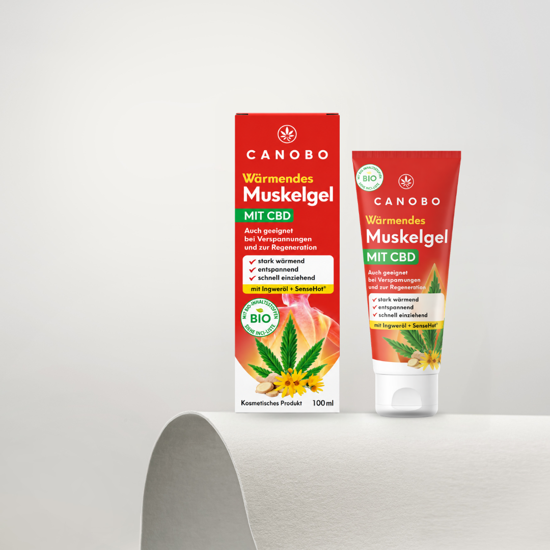 Wärmendes Muskelgel | mit CBD &amp; Sense Hot®
